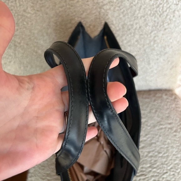 LOUIS VUITTON St. Jacques Epi Large Black Leather Tote Bag EUC - Picture 14 of 15